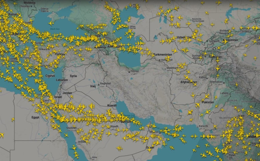 Otkazani letovi iz Beograda i Sarajeva zbog napada na Iran