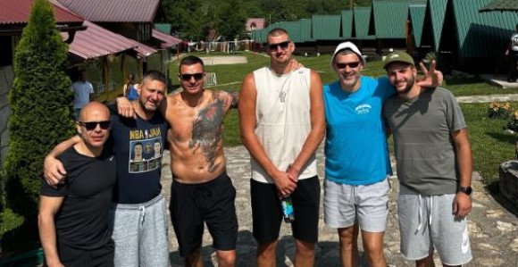 Rafting na Tari: Jokić odmara u Republici Srpskoj (FOTO)