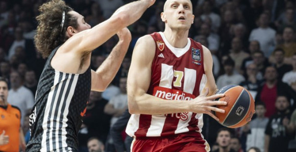 Težak poraz košarkaša Crvene Zvezde protiv Spartaka
