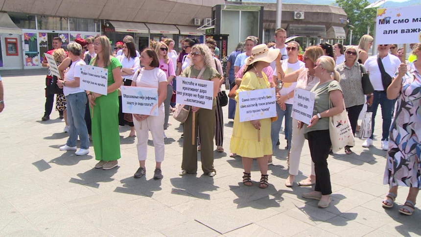 Zaposleni u javnim vrtićima traže 20 odsto povišice