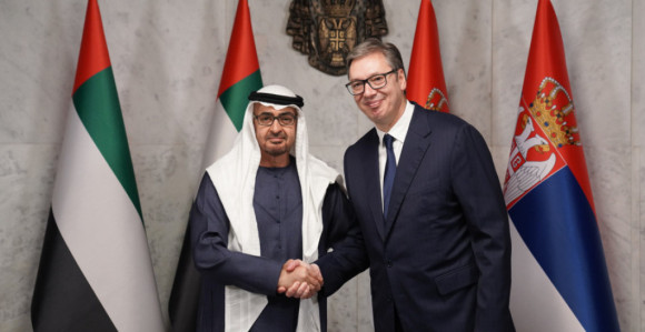 Šeik bin Zajed prvi put u životu lično došao po gosta