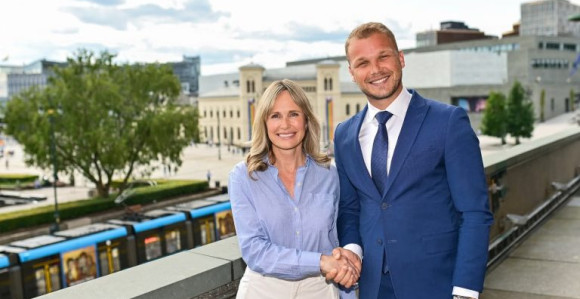 Stanivuković sa gradonačelnicom Osla En Lindbo