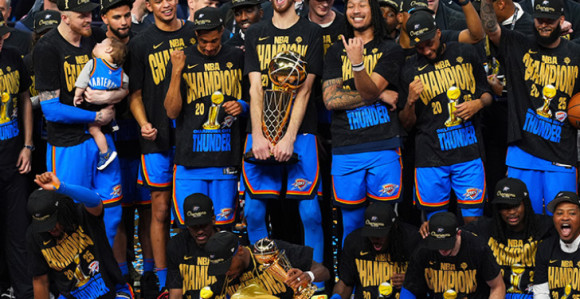 Oklahoma prvi put šampion NBA lige