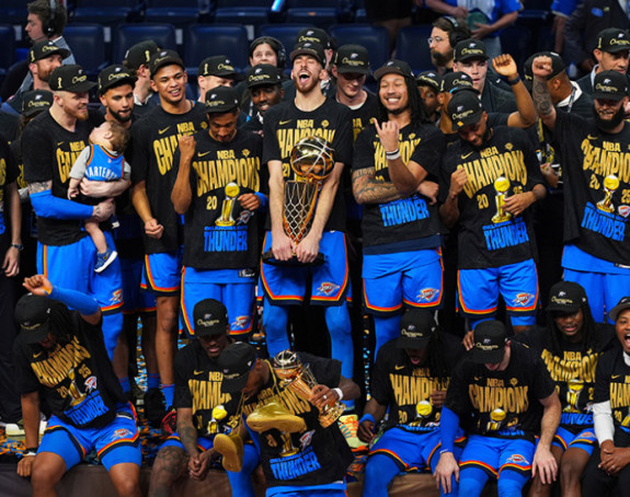 Oklahoma prvi put šampion NBA lige