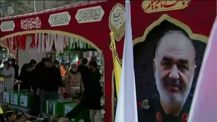 Teheran se danas oprašta od vojnih komandanata (VIDEO)