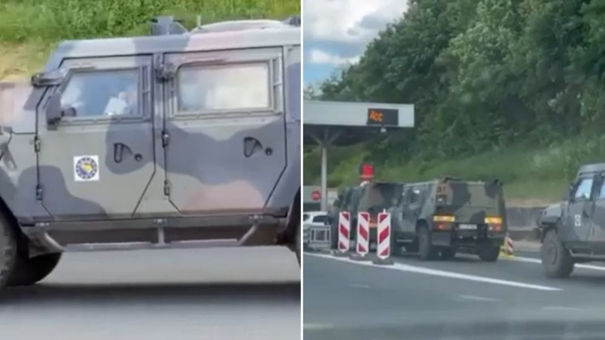 У Сарајево ушао конвој војних возила ЕУФОР-а (ВИДЕО)