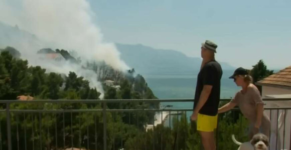 Požar kod Splita, gori nepristupačno područje