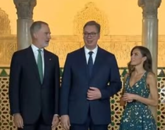 Vučić na gala večeri kod španskog kralja i kraljice