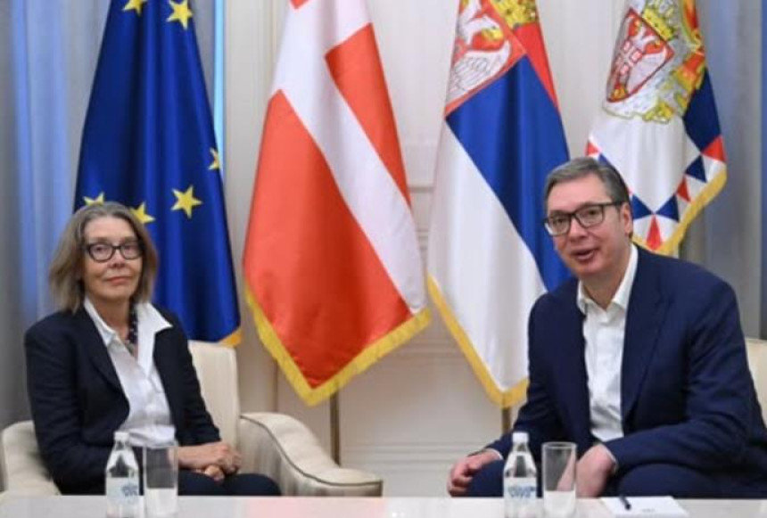 Vučić i ambasadorka Danske o regionu i situaciji u Srbiji