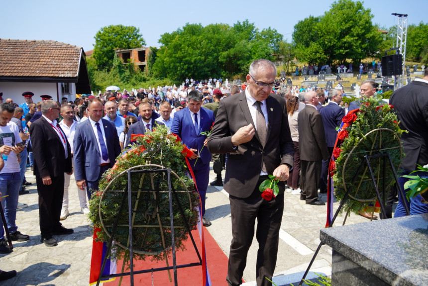 Miličević: Naše je da pamtimo zločine nad Srbima