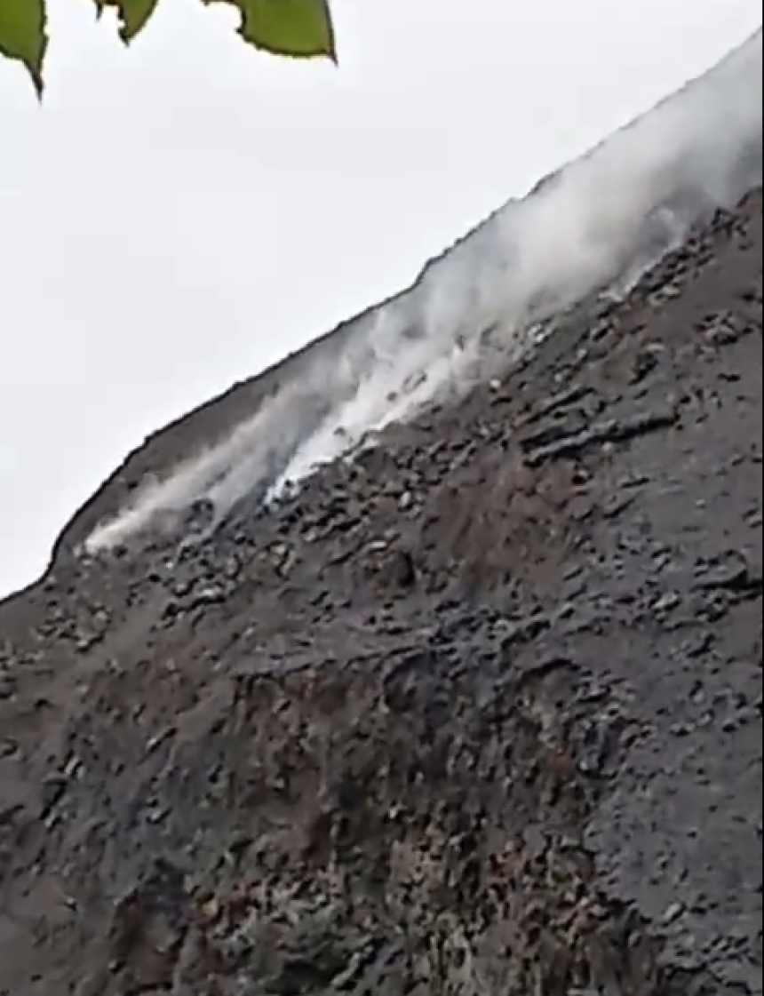 Поново гори лигнит на локалитету рудника код Приједора