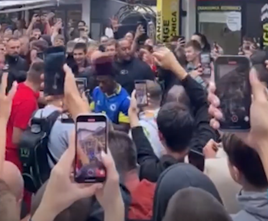 Sarajevo: Youtubera IShowSpeeda "okupirali" fanovi