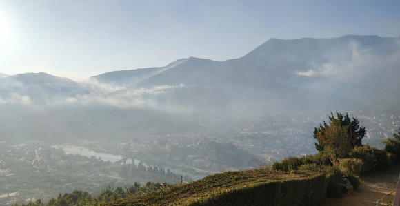 Burna noć u Trebinju, odbranjene kuće od požara
