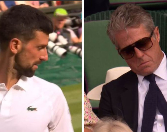 Hju Grant zaspao tokom Noletovog meča na Vimbldonu