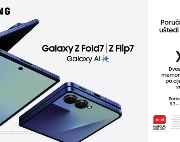Nova generacija Galaxy preklopnih telefona iz M:tel ponude