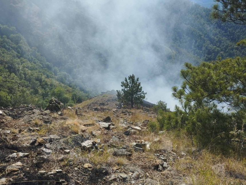 Lokalizovan požar na području Gostilja na planini Ozren