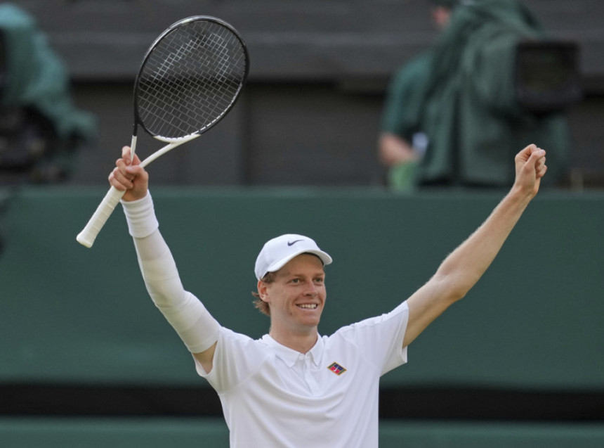 Janik Siner prvi put postao šampion Vimbldona