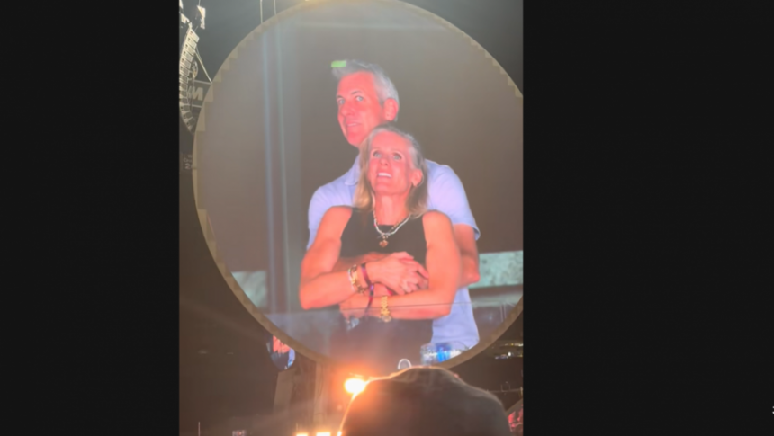 Oglasila se žena koja je ljubavnike snimila na koncertu