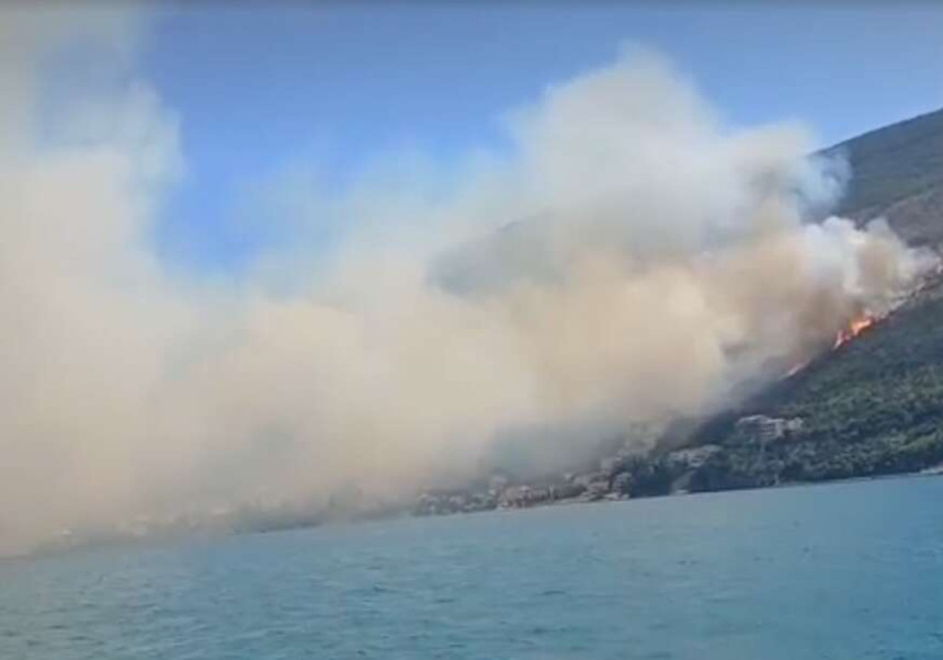 Odbranjenje kuće, a i hotel od požara, turisti evakuisani