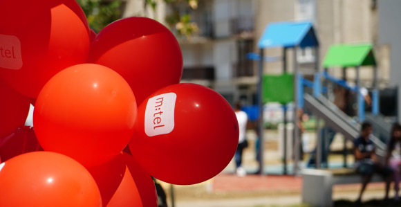 У Бијељини ново игралиште: Вриједна донација м:тел-а