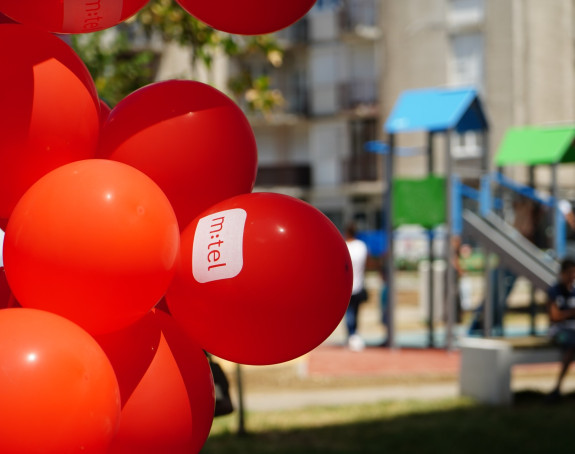 U Bijeljini novo igralište: Vrijedna donacija m:tel-a