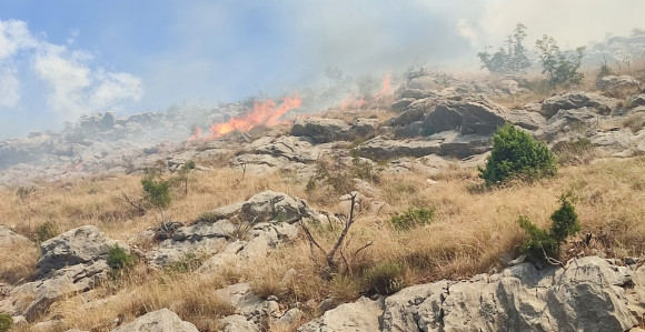 Požari u dijelovima trebinjskih brda, ne prijete kućama