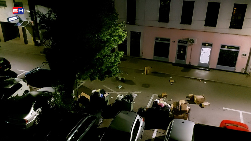 Prijedor: Jak vjetar nosio sve ispred sebe (VIDEO) 