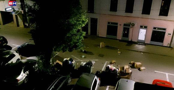 Prijedor: Jak vjetar nosio sve ispred sebe (VIDEO) 