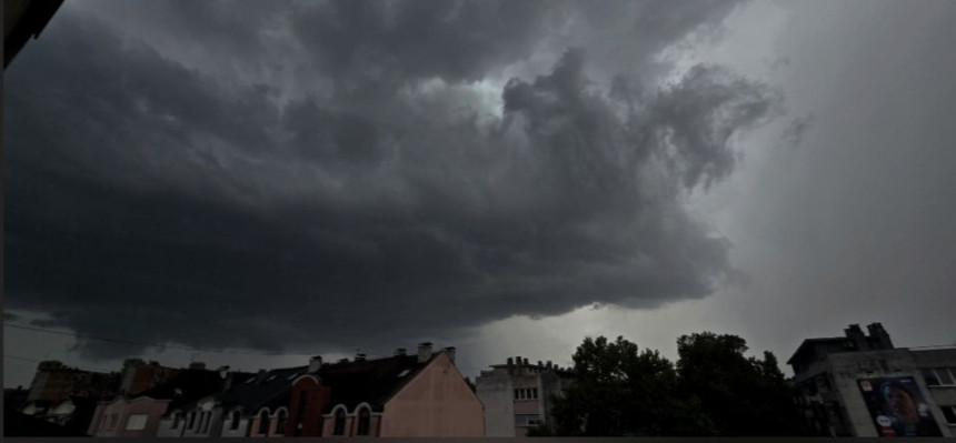 Stigla promjena vremena, pogledajte snimak iz Prijedora