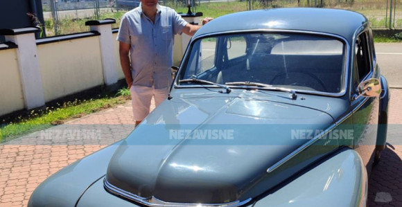 Oldtajmerom prevalio put od Stokholma do Srpca (VIDEO)