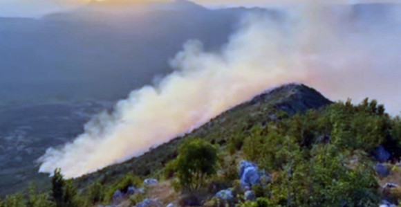 Пожари на подручју Гацка, Берковића, Билеће и Требиња