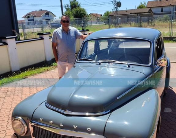 Oldtajmerom prevalio put od Stokholma do Srpca (VIDEO)