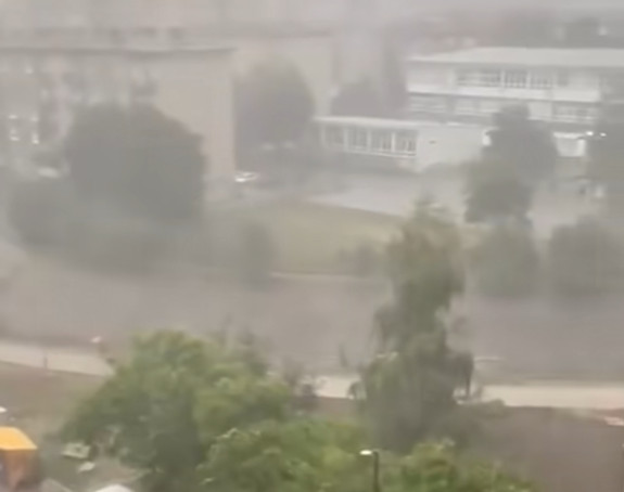 Nevrijeme zahvatilo Tuzlu, pljusak i gromovi u Semberiji