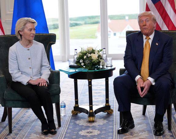 Sastanak Tramp - fon der Lajen: Dobre šanse za sporazum