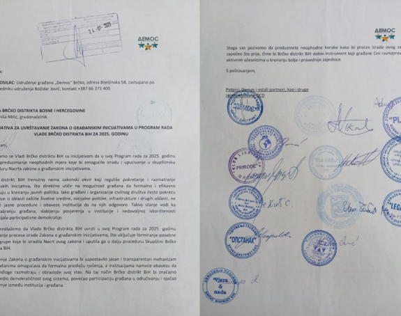 Građani Brčkog žele da predlažu zakone kao Švajcarci