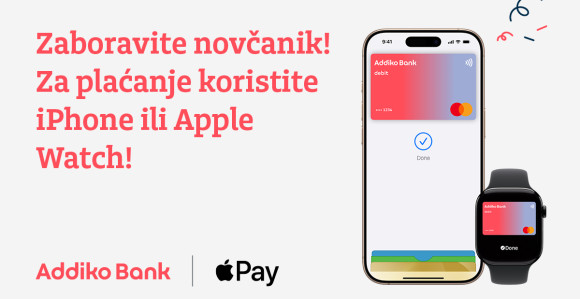 Аддико Банк доноси Аппле Паy својим клијентима