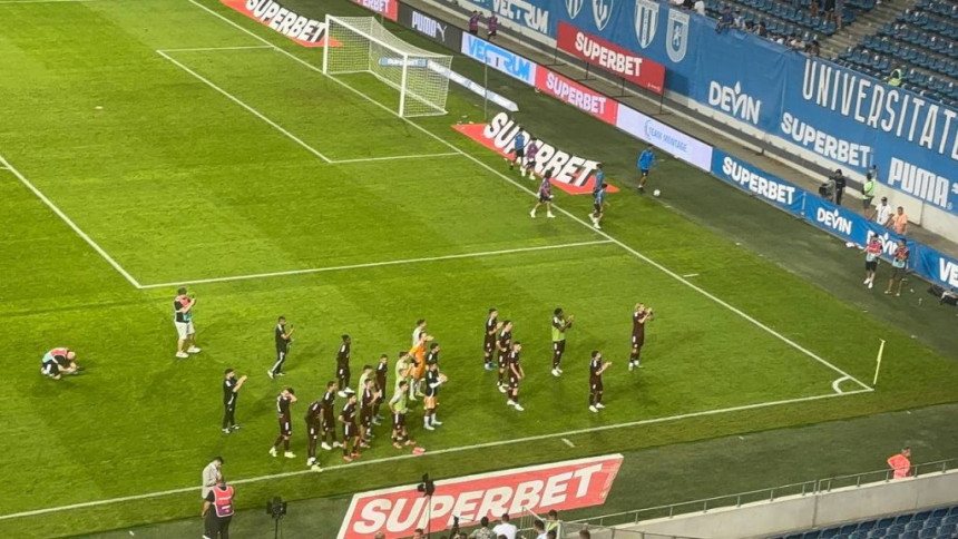 Фудбалери Сарајева поражени од румунске Цраиове