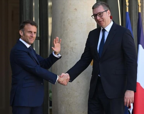Вучић са Макроном и о актуелним дешавањима у БиХ