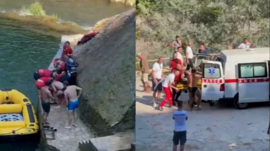 Muškarac skočio sa plivskog vodopada, teško povrijeđen