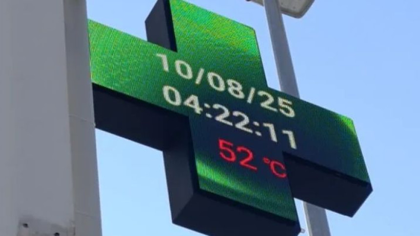 Pakleni dan u Mostaru: Izmjereno rekordnih 52°C