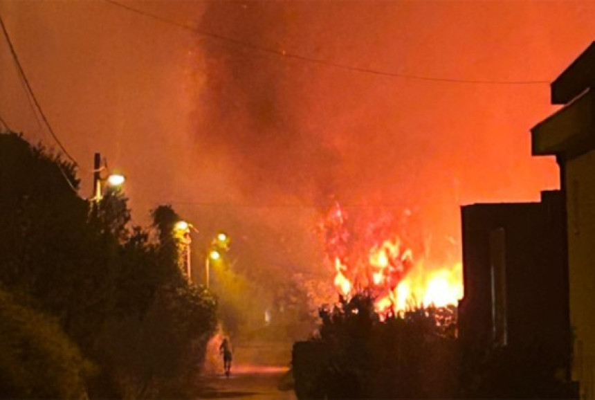 Dramatični prizori: Šteta od požara već vidljiva