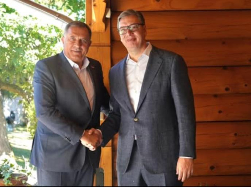 Vučić se sastao sa Dodikom, otkrili o čemu su razgovarali
