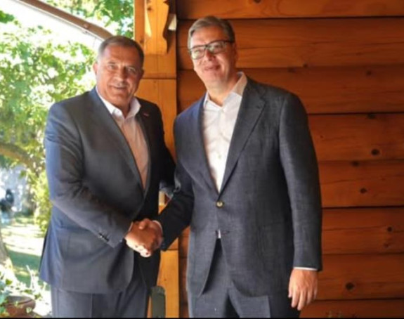 Vučić se sastao sa Dodikom, otkrili o čemu su razgovarali