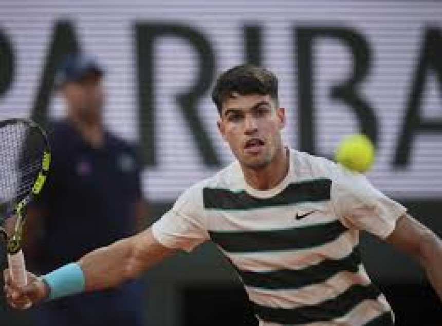 Španski teniser Karlos Alkaraz u polufinalu Mastersa