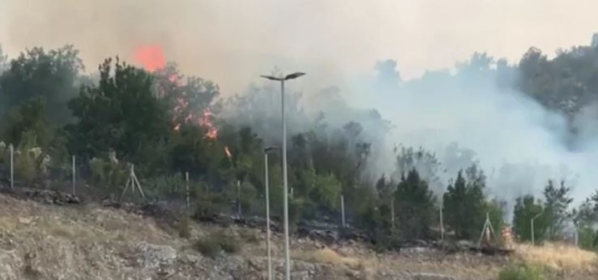 Sedmi dan požara u Crnoj Gori: I dalje vatra gori u Podgorici