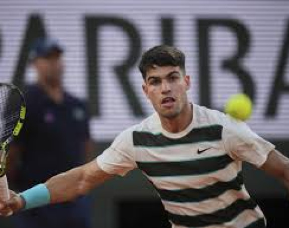 Španski teniser Karlos Alkaraz u polufinalu Mastersa