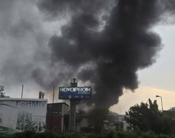 Modriča: Ugašen požar u preduzeću "Novoprom"