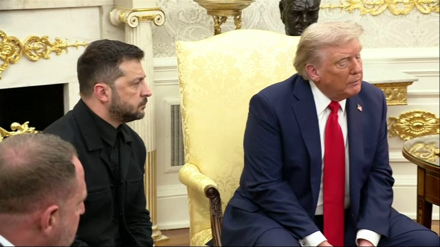 Zelenski pokazao Trampu trenutno stanje na frontu (FOTO)