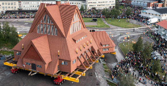 U Švedskoj premeštaju crkvu staru 113 godina i tešku 672 tone