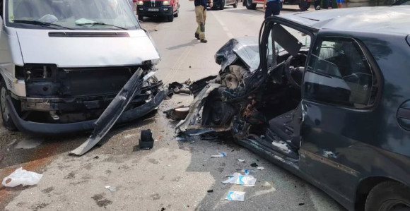 Težak sudar u Prijedoru, obustava saobraćaja